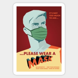 Wear a mask - 1 Sticker